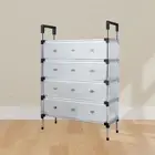 Shoe Organizer Storage Bin Sturdy Shoe Rack for Garage Dorm Room Sneakers