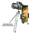 Night Vision 40X60 HD Zoom Monocular Monocular Telescope Hunting +Tripod + Clip