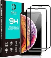 [2 Pack] ZUSLAB Tempered Glass Screen Protector Compatible with Apple iPhone 11 / iPhone XR 6.1" Case Friendly 9H Hardness