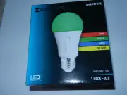 new non-dimmable EcoSmart Color LED Light Bulb A19 60W E26 medium base indoor
