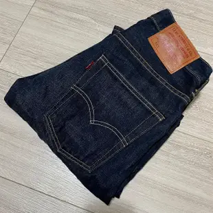 日本製Levi s levis 05551-0055 551 W31 L33 深藍合身小直筒刷色牛仔褲 513 504