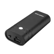 3Pcs 2x18650 1.2A One USB Port LED Display 5600mAh Battery Case Power Bank Box for Honor 8X BLACK COLOR