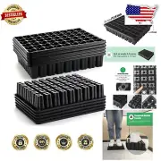 54 Cell Seed Starter Trays - 2.8" Deep, Durable Reusable Plastic Hydroponic Kit