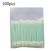 100Pcs Small Pointed Tips Sponge Cleaning Swab Lint Dust Free Sponge Stick