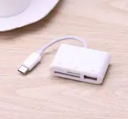Type C SD TF Card Reader USB U Flash Disk OTG Adapter for Samsung S21 S20 LG
