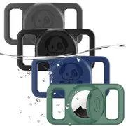 4 Pack Waterproof AirTag Dog Collar Holder Compatible with Apple AirTag