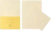 G.Lalo gl52216 Verger de France Letter Set, 5 Envelopes, 10 A5 Size, Western Style No. 2 (4.5 x 6.4 inches (114 x 162 mm), Ivory