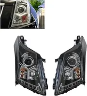 Car Lights Compatible for Cadillac SRX 2010-2014 LED Headlight Modification Upgrade DRL Dynamic Turn Signal Lamp Assembly