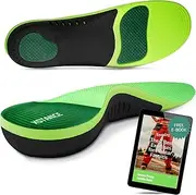 XSTANCE Insoles for Shoes and Work Boots | Plantar Fasciitis Relief and Arch Support | Orthotic Inserts for Men and Women | Relieve Foot Pain | Anti-Fatigue Good for 200+ lbs, Insoles 2.0, XS (5-6.5