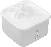 Water Fountain for Dog | Volcano Eruption Shape Silent Kitten Water Dispenser Dish,Large Capacity Pet Feeding Supplies, Small Animal Drinking Tank for Indoor Use
