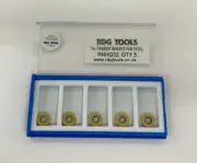RDGTOOLS 5 x RNHQ32 CARBIDE TIPS/INSERTS/INDEXABLE LATHE TURNING TOOLS