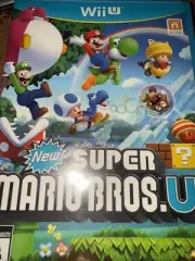 NEW SUPER MARIO BROS GAME NINTENDO WII U Factory Sealed