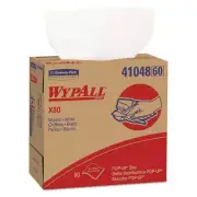 WYPALL X80 Wipers, 9 1/10 x 16 4/5, White, 100/POP-UP Box, 5 bx / ctn