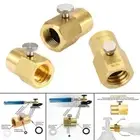 CO2 Brass Household Soda Bottle Adapter for Refill Soda Stream and Soda Club