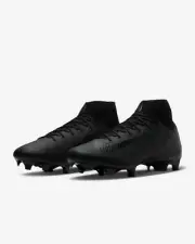 Nike Mercurial Superfly 10 Academy MG High-Top Soccer Cleats Blk 11.5 FQ1456-002