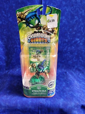 SKYLANDERS GIANTS Figures Character Stealth Elf Activision Series 2
