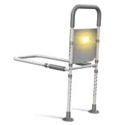 Bed Rails for Elderly Adults Safety: with Motion Sensor Light & Storage Bag