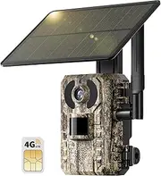 SEHMUA Trail Cameras Cellular with 2K Live Streaming