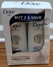 Dove Intensive Repair Strengthening Shampoo and Conditioner, 12 oz 2 Count