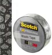 Scotch Expressions Jewels Washi Tape Set Of 4