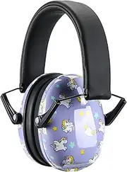 ProCase Noise Cancelling Headphones for Kids Toddler, SNR 27dB Noise Reduction Ear Muffs, Hearing Protection for Monster Jam, Concerts, Fireworks, Shooting, Air Show, Autism Sensory Needs -Unicorn