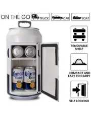 Koolatron Corona® Portable 8 Can Mini Fridge, 12V DC/110V AC, Brand New