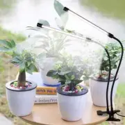 Full Spectrum Clip-On LED Grow DUAL Light 5 Dimmable, Auto On/Off Time NEW