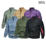 【MIA】飛行外套 飛行夾克 美式外套 男女飛行外套 MA1飛行員夾克 防風外套 夾克外套 棒球外套 軍裝 情侶外套