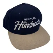 The Hundreds Unisex Team Snapback Cap Navy One Size