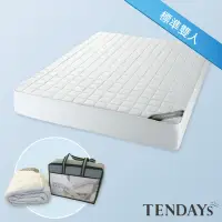 在飛比找momo購物網優惠-【TENDAYS】備長炭床包型保潔墊(標準雙人 5尺)