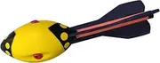yuksok Whistle Throw Ball Toy Rockets Balls Sport Throw Catch Toy for Throwing Game