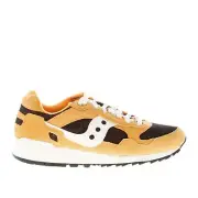 SAUCONY men shoes Yellow suede Shadow 5000 sneaker with black fabric