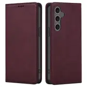 For Samsung Galaxy S24 FE Case Leather RFID Blocking Wallet Phone Cover