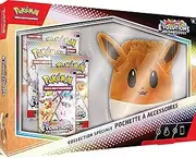 Pokémon: Special Collection Accessory Bag Scarlet Red and Purple - Prismatic Developments of The Pokémon TCG (5 Booster Packs and One Accessory Bag)