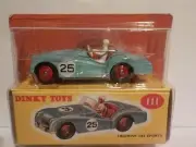 1:48 Model Car, ATLAS - DINKY TOYS - TRIUMPH TR2 SPORTS CAR - 111 - BOXED/UNOPEN