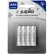 4pc Jupio Long Lasting Non-Rechargeable 1250mAh Lithium Batteries AAA VPE-14