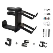 3 in 1 Headphone and Controller Holder, PC Gaming Headphone Hanger, Rotating