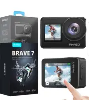 Brave 7 4K 30FPS 20MP WiFi Action Camera - NEW
