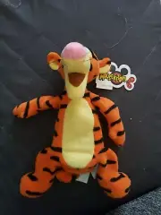 NWT Rare Tail Tigger Mini Bean Bag Plush Disney Toy Mouseketoys Winnie-the-Pooh