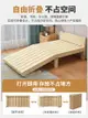 實木折疊床小床單人床成人一米二1.2米1.5米家用出租房可拆簡易床