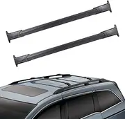 JDMON Compatible with Roof Rack Crossbars Cadillac Escalade, Chevy Suburban Chevy Tahoe GMC Yukon 2015 2016 2017 2018 2019 2020, Aluminum Luggage Rack for Rooftop Cargo Bag Carrier Kayak Canoe Bike