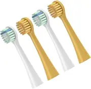 4pcs Electric Toothbrush Head Toothbrush Heads Replacement Brush Heads Replacements Brush Heads Refills Toothbrushes Replacement Part Soft Fur Wool