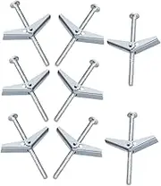 30 Piece Bolt Nut Assortment Toggle for Drywall Strong Support for Heavy Items Quick Setup