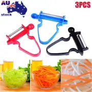 Polyzand Trio Peelers Slicer Shredder Peeler Julienne Vegetable Fruit Cutter