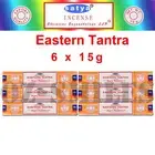 FRESH SATYA SAI BABA - Eastern Tantra INCENSE STICKS - Bulk Pack - 6 x 15g