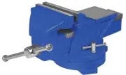3" Heavy Duty Bench Vice Clamp Work Bench Vise Anvil Swivel Base Jaw Grip Powder