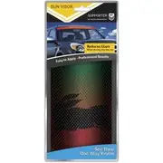 NRL Rabbitohs iTAG See-Thru Sun Visor - Radiant Design - N-STSV-RT-RB