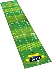 Putting Green Mat,1.6 x 7.8 ft Golf Practice Mat | Portable Pad with Anti-Slip Bottom for Indoor, Outdoor, Home, Backyard