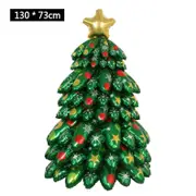 9pcs Christmas Tree Shaped Foil Balloons - DIY Balloon Xmas Tree Party Decorations