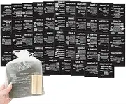 52 Scripture Cards: A Mapped Bible Verse for Every Week of The Year,Scriptures Cards with Bible Verses,Bible Memory Verse Cards,Bibles Verses Prayer Card with Wooden Stand, Daily Devotional (Black)